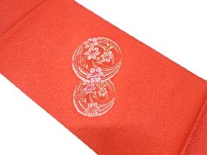 花丸文様織り出し袋帯